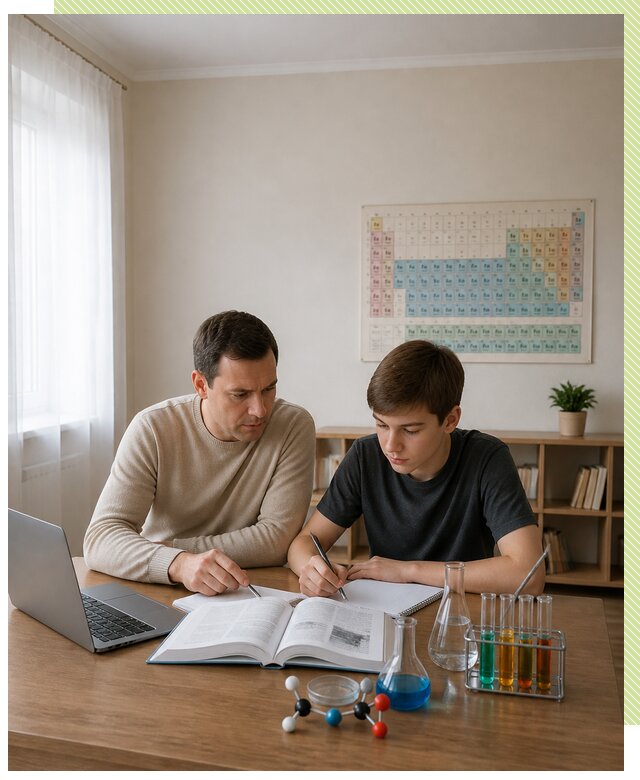 Репетитор по химии 8 класс в Кызыле по цене от 1245 р. | Репетитор-Кзл